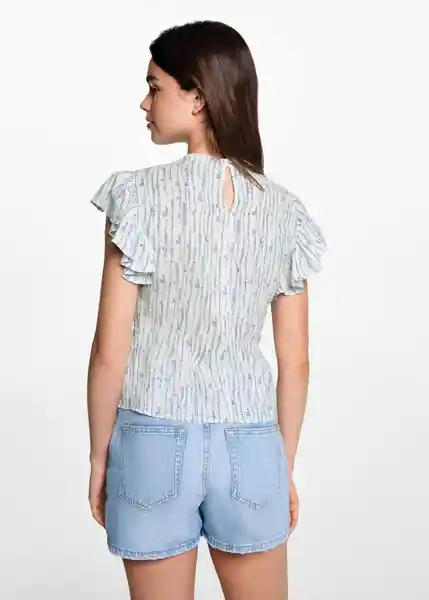 Blusa Fly Offwhite Talla 18 Niñas Mango