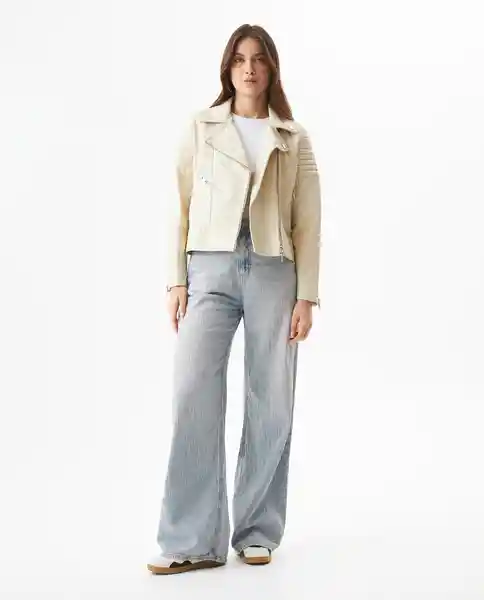 Jean Special Fit Wide Leg Cl Azul Cristalino Claro T 8 Chevignon
