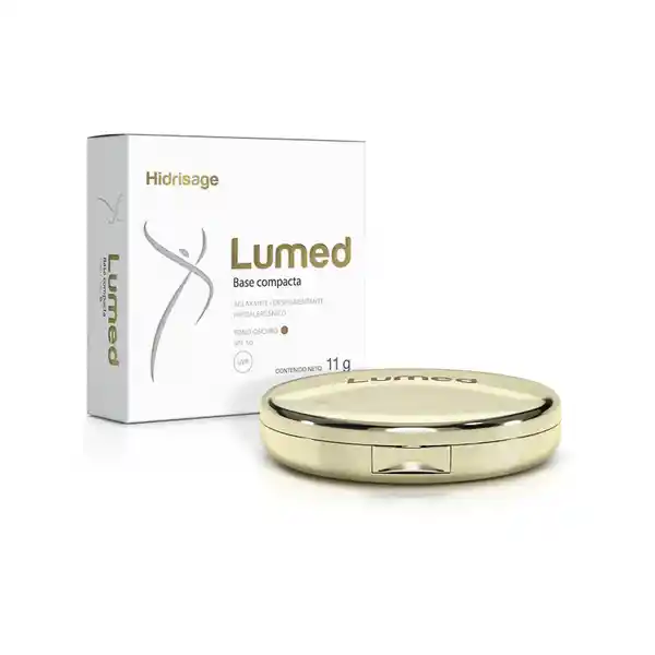 Hidrisage Base Compacta Lumed Tono Oscuro 11 g