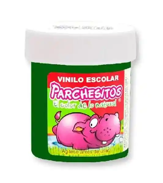 Vinilo Escolar Verde 40 G Parchesitos