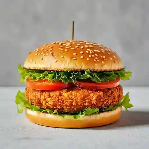 Hamburguesa Pollo Apanado