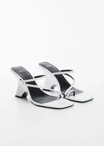 Sandalias Tokyo Blanco Talla 40 Mujer Mango