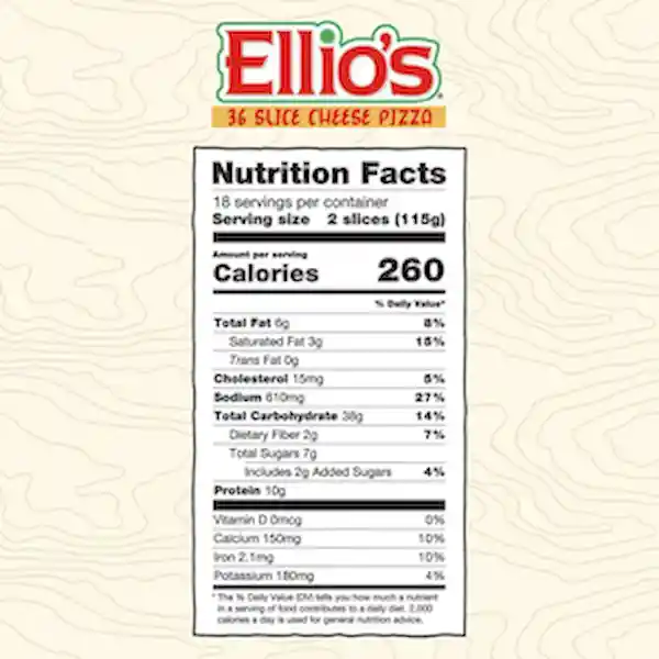 Elio's Pizza de Queso