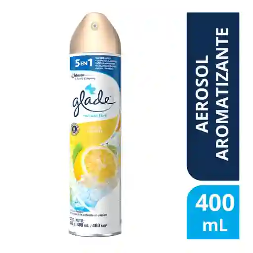 Glade Ambientador Aerosol Fresh Lemon , 400ml