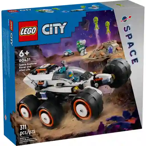 Set de Construcción Róver Explorador y Vida Extraterrestre Lego