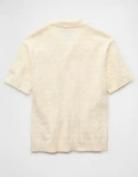 Suéter Tejido Hombre Blanco Talla SMALL 2086106 American Eagle