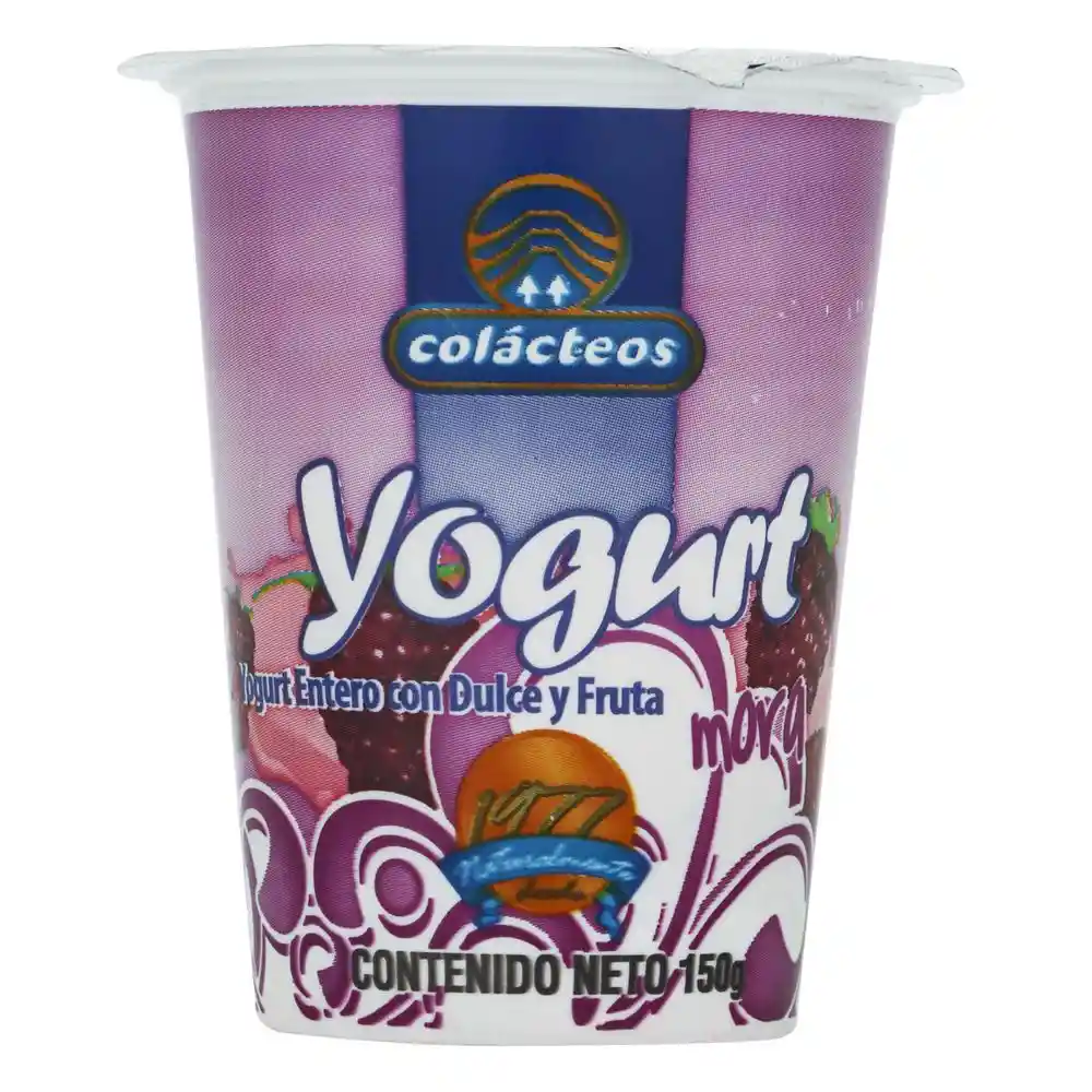  Colácteos Yogurt Entero Dulce Mora 