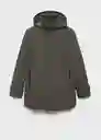 Chaqueta Parka Ares Caza Talla L Hombre Mango