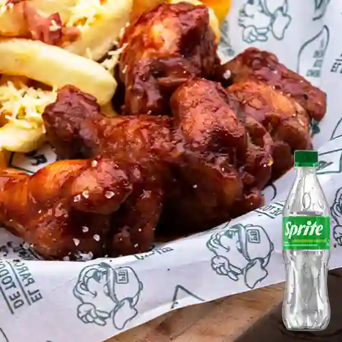 Combo de Alitas 8 + Sprite Original 400ml