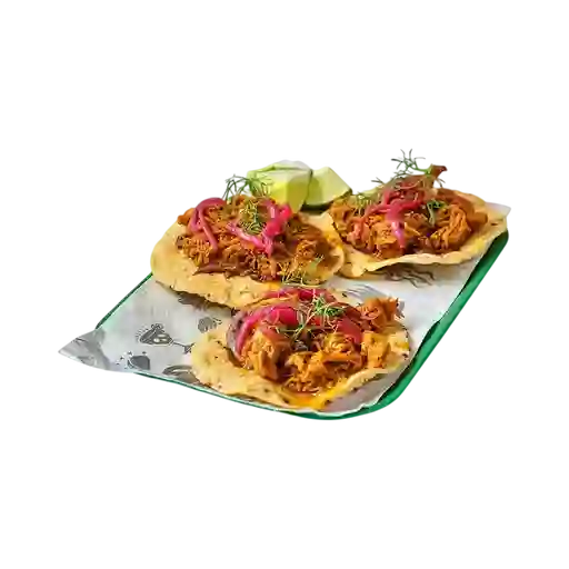 Panucho de Cochinita