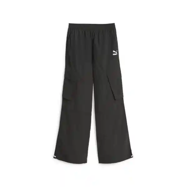 Puma Pantalón Dare to Relaxed Woven W Negro Para Mujer Talla M