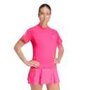 Adidas Camiseta Club Tee Para Tenis de Mujer Rosado Talla S