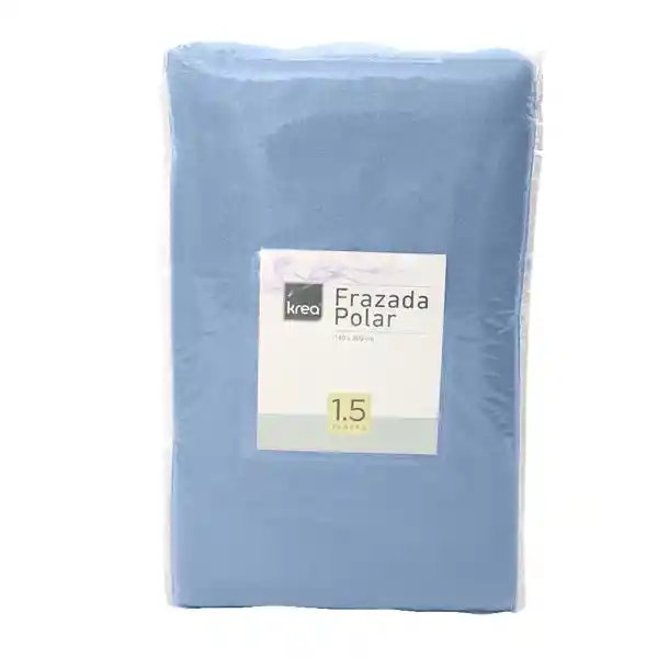 Frazada Polar Lisa Azul