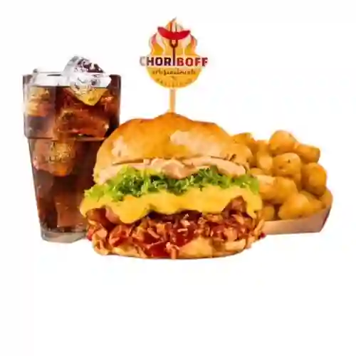 Hamburguesa Master Boff Combo