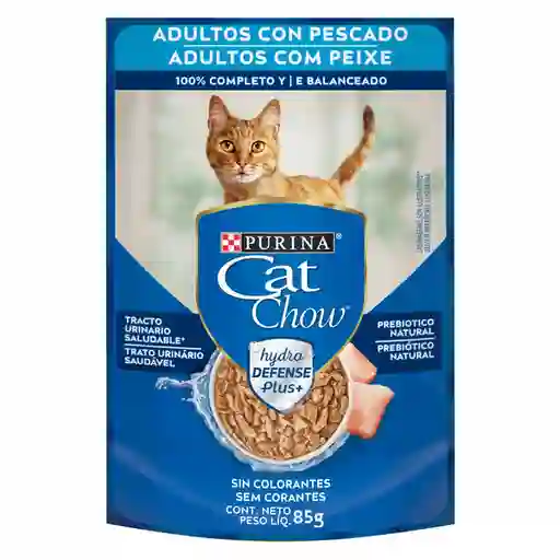 Cat Chow Alimento Húmedo para Gato Adulto Sabor a Pescado