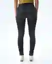 Jean Mujer Negro Talla 6 331G702_NEG194004 Americanino
