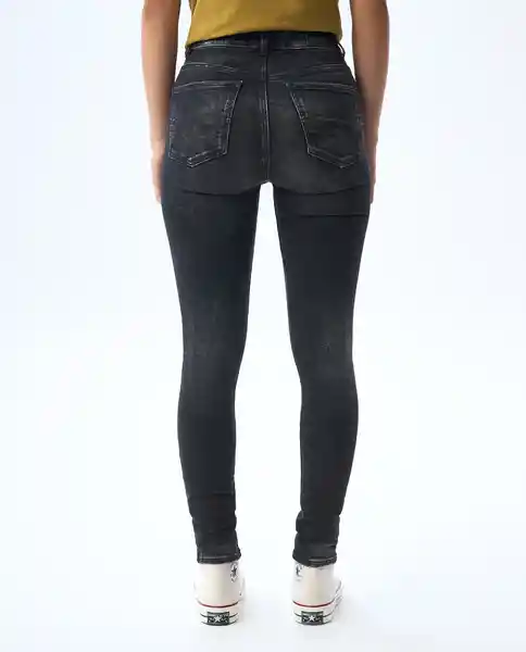 Jean Mujer Negro Talla 6 331G702_NEG194004 Americanino