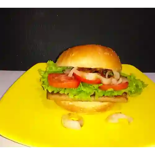 Hamburguesa sencilla