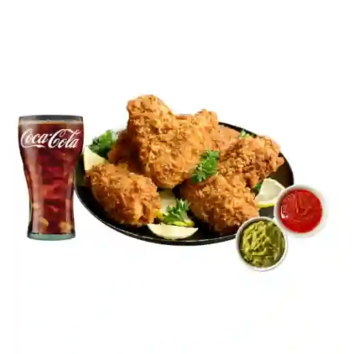Alitas + Papas + Gaseosa