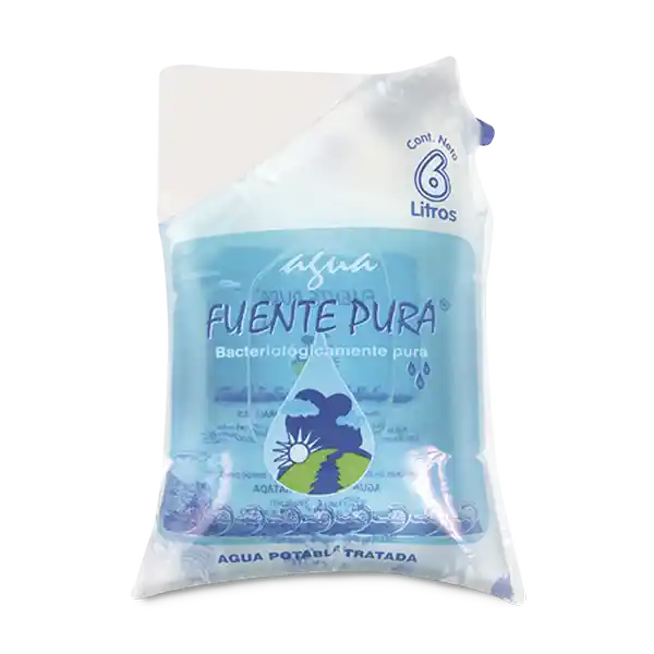 Fuente Pura Agua Potable Con Válvula