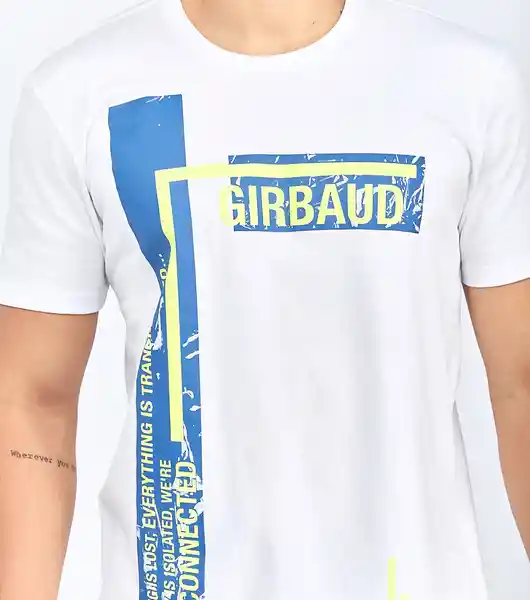 Girbaud Camiseta Blanco Talla XL 113626