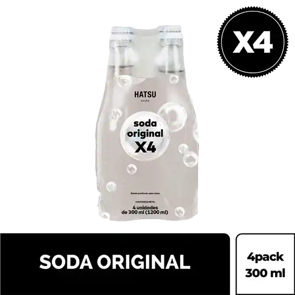 Hatsu Soda Original en Botella