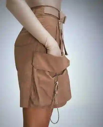 Short Mujer Café Talla 8 652G080_CAF171418 Americanino