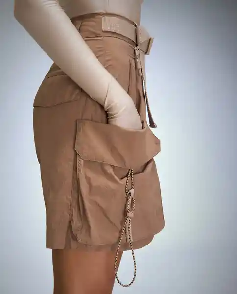 Short Mujer Café Talla 8 652G080_CAF171418 Americanino