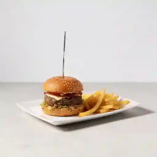 Entre Dos Amores Hamburguesa de Res