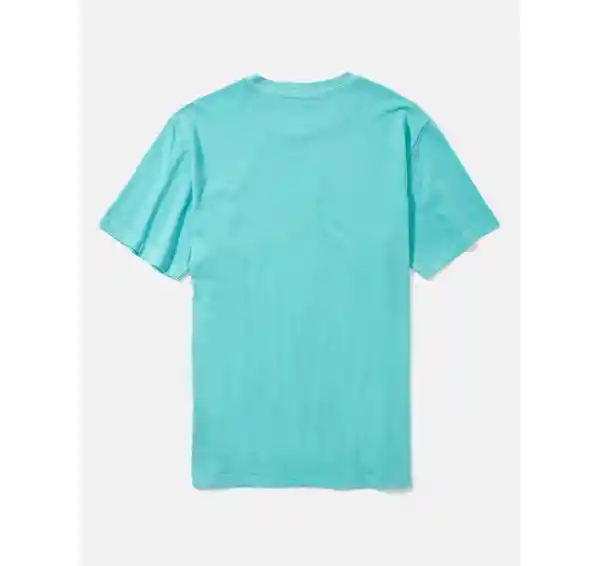 Camiseta Hombre Color Verde Talla SMALL American Eagle