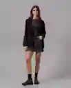 Blazer Mujer Negro Noche Ultraoscuro Talla S 66064 Rifle