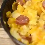 Bandeja de huevos rancheros