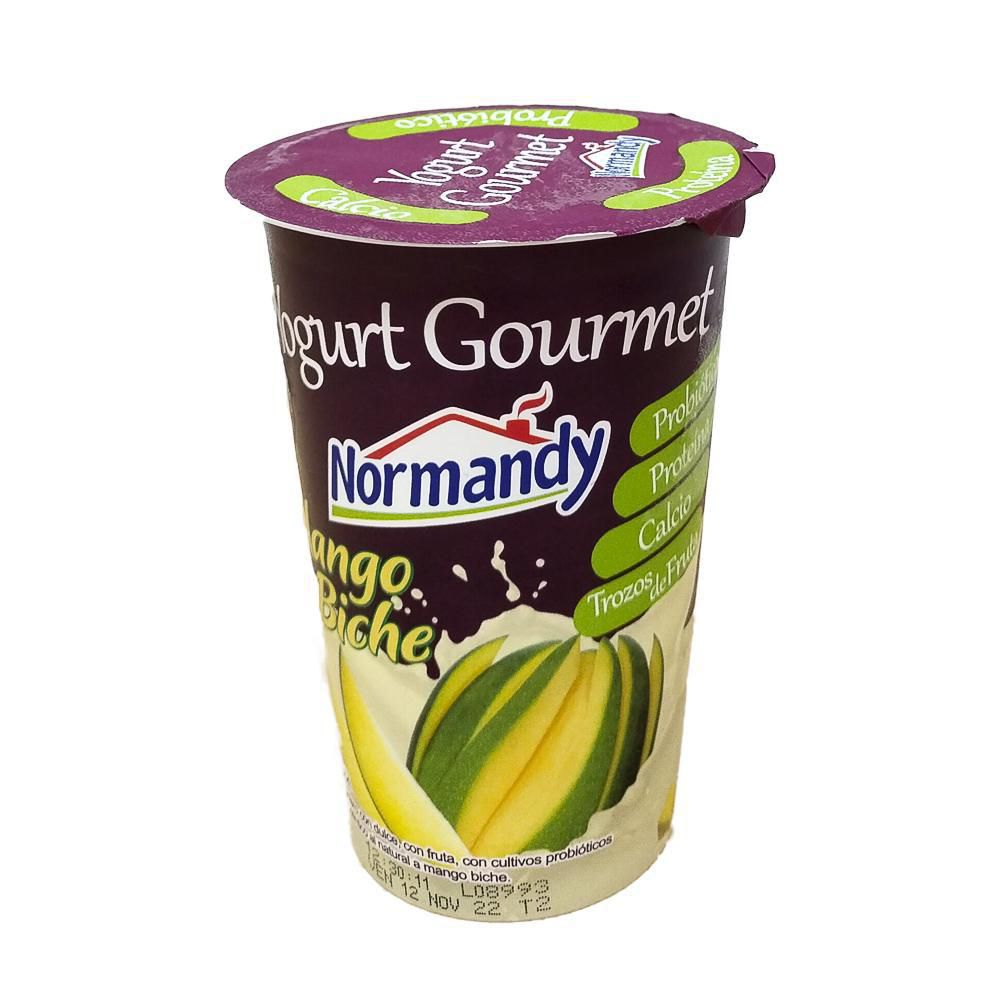 Normandy Yogurt Con Probióticos Mango Biche 180 g