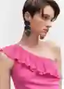 Top Oley Rosa Talla S Mujer Mango