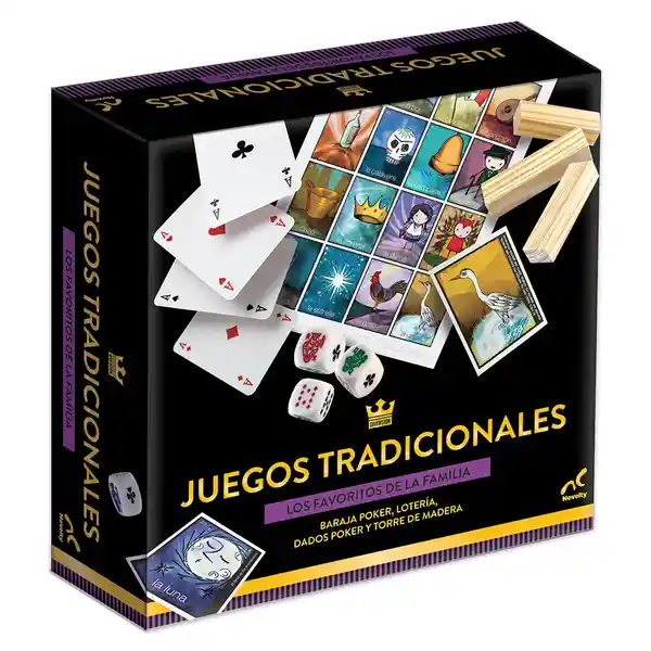 Juego de Mesa Set Juegos Tradicionales