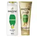 Shampoo Pantene Pro-V Restauracion Champu 400 ml + Acondicionador Pantene Pro-V 3 Minute Miracle Restauracion Fortalecedor Diario Rinse 170 ml Pack