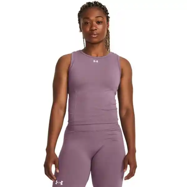 Under Armour Camiseta Train Seamless Mujer Morado LG 1379148-500