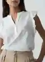 Camisa Zuzin Mujer Crudo Puro Claro Talla M 012G379 Naf Naf