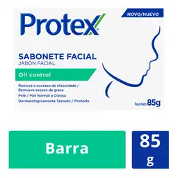 Jabón Facial Protex Oil Control Barra 85 g