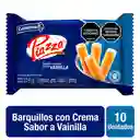 Piazza Barquillo Relleno con Crema de Vainilla