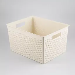 Tatay Canasta Blanco Plástico 30 x 22 x 39 cm 7013301
