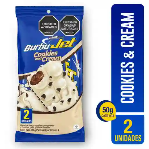  Burbu Jet Chocolate Blanco Cookies & Cream