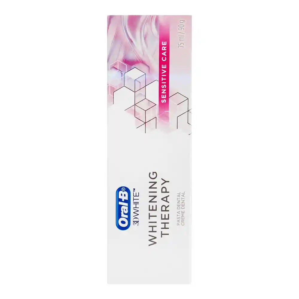 Oral-B Crema Dental 3D White Sensitive Care