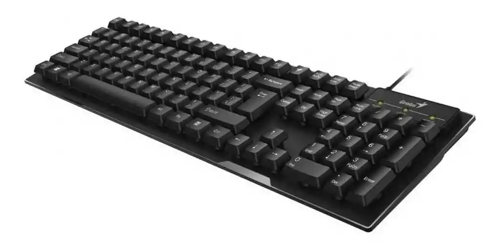 Genius Teclado Smart Kb-102 Qwerty Español Color Negro