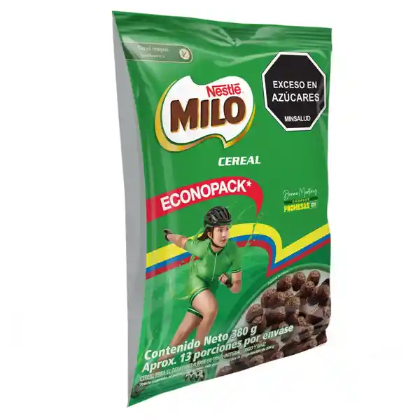 Cereal MILO para el desayuno x 380g