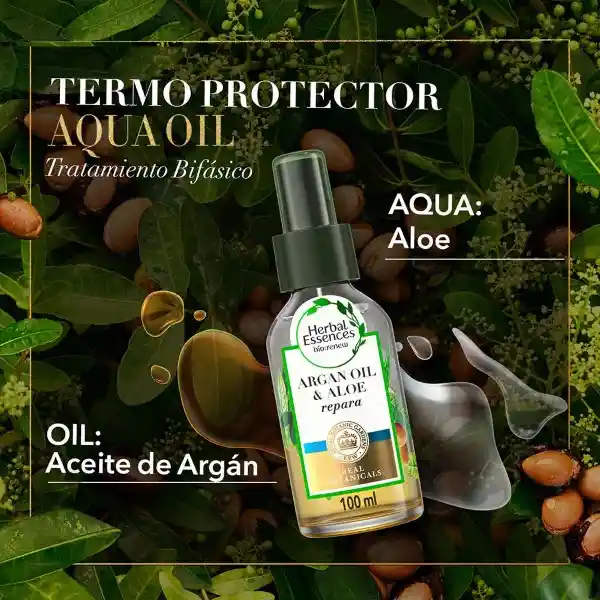 Herbal Essences Bio:Renew Argan Oil & Aloe Mezcla De Aceite Para El Cabello 100 ml