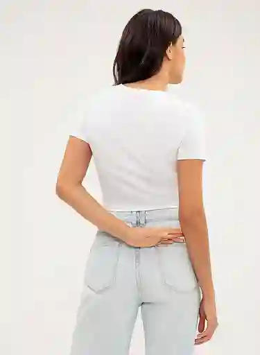 Camiseta Mc Mujer L - Blanco900