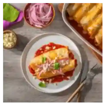 Enchiladas de Pollo