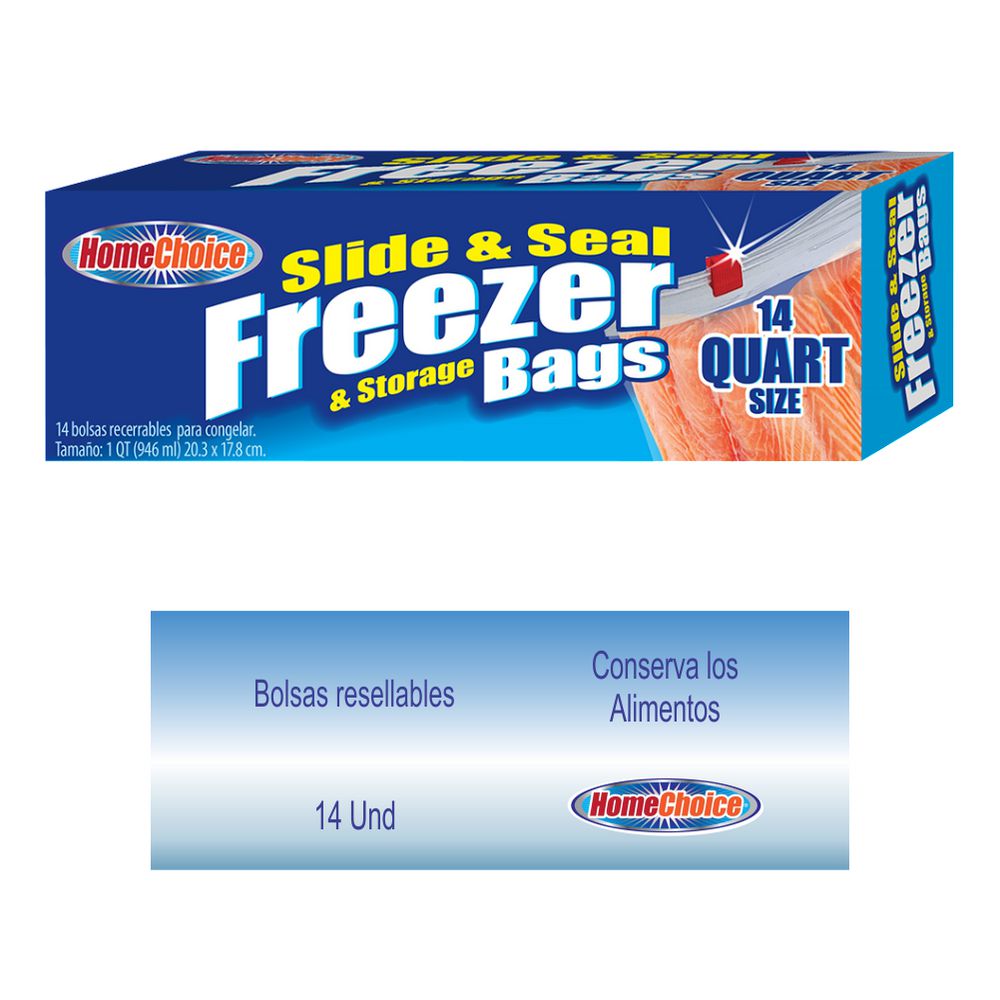 Homechoice Bolsas Freezer Bags 14 und