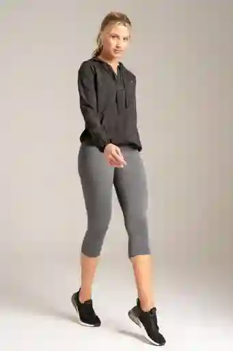 Legging Deportivo Capri Mujer Gris M/S Bronzini Active